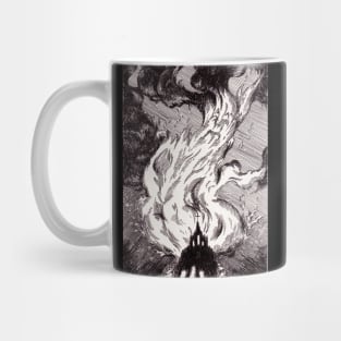 Raging flames Mug